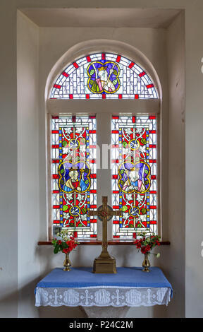 12 juin 2018 - St Stephen's Chapel, une chapelle du xviie siècle également connu sous le nom de chapelle de la forêt, a fusionné avec Rainow paroisse, reconstruit en 1834 dans l'ouest Banque D'Images