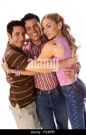 Titre original : JOEY-TV. Titre en anglais : ANN. Directeur : DAVID SCHWIMMER Film ; ANDREW D. Weyman. Année : 2004. Stars : DREA DE MATTEO, Matt Leblanc, PAULO COSTANZO. Credit : NBC / Album Banque D'Images