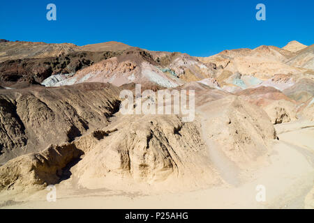 La palette de l'artiste, Death Valley National Park, comté d'Inyo, en Californie, USA. Banque D'Images