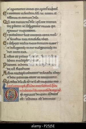 . Anglais : Psautier d'Aliénor d'Aquitaine (ca. 1185) - 76 KB F 13, folium 114r Nederlands : Psautier van Eleonora van Aquitanië (ca. 1185) - 76 KB F 13, folium 114r . Anglais : Folium 114r à partir de la Psautier d'Aliénor d'Aquitaine (ca. 1185) de la collection de la Bibliothèque Nationale des Pays-Bas. Nederlands : Folium 114r van het Psautier van Eleonora van Aquitanië (ca. 1185) uit de collectie van de Koninklijke Bibliotheek. . Entre 1180 et 1185 circa circa 271 Psautier d'Aliénor d'Aquitaine (ca. 1185) - 76 KB F 13, folium 114r Banque D'Images