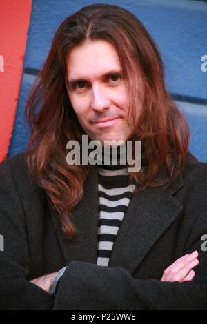 14/11/2007 ; Cines Verdi, Barcelone, Presentación de 'La luna en botella' dirigida por Grojo, interpretada por Edu Soto, Bárbara Goenaga y Jové Pep. Banque D'Images