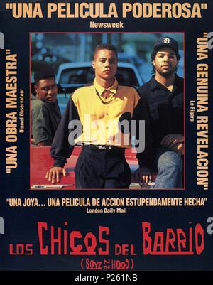 Titre original : Boyz N the Hood. Titre en anglais : Boyz N the Hood : AUGMENTATION DE LA PAIX. Film Réalisateur : John Singleton. Année : 1991. Credit : Columbia Pictures / Album Banque D'Images