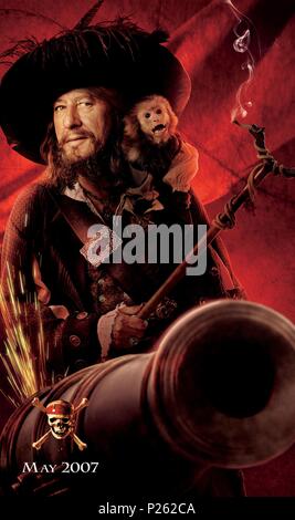 Titre original : PIRATES OF THE CARIBBEAN : AT WORLDS END. Titre en anglais : PIRATES OF THE CARIBBEAN : AT WORLDS END. Film Réalisateur : Gore Verbinski. Année : 2007. Credit : WALT DISNEY PICTURES / Album Banque D'Images