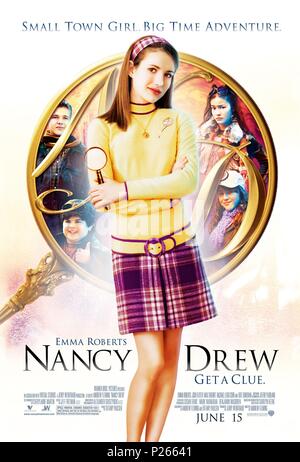 Titre original : Nancy Drew. Titre en anglais : Nancy Drew : LE MYSTÈRE À HOLLYWOOD HILLS. Directeur de film : ANDREW FLEMING. Année : 2007. Credit : JERRY WEINTRAUB PRODUCTIONS/studios virtuels/WARNER BROS PICT / Album Banque D'Images