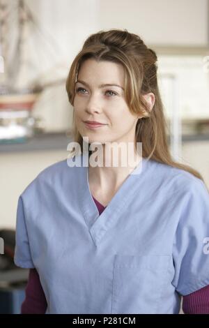 Titre original : Grey's anatomy. Titre en anglais : Grey's anatomy. Année : 2005. Stars : Ellen Pompeo. Credit : Touchstone Television / Album Banque D'Images