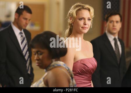 Titre original : Grey's anatomy. Titre en anglais : Grey's anatomy. Année : 2005. Stars : Katherine Heigl, CHANDRA WILSON. Credit : Touchstone Television / Album Banque D'Images