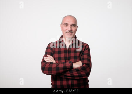 Portrait de l'homme mature italienne dans les tenues de Banque D'Images