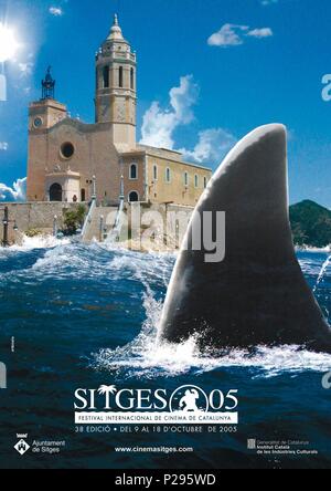 Description : Affiche du Festival International du Film de Catalogne (Sitges) en 2005.. Année : 2005. Banque D'Images