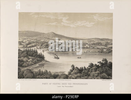 . Norsk bokmål : Illustrasjon hentet fra Norge fremstillet boken 'je' Tegninger av ukjent forfatter og sortie av Chr. (Pas de Tønsberg, 1889) . avant 1889. Inconnu Illustrasjon hentet fra Norge fremstillet boken 'je' Tegninger av ukjent forfatter og sortie av Chr. (Pas de Tønsberg, 1889) 208 Norge fremstillet j'Tegninger - pas-nb digibok 2009113013003-35 Banque D'Images