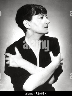 Le poète américain Dorothy Parker. Vers 1936. Banque D'Images