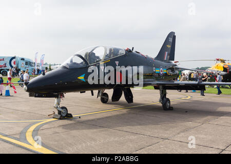 T.1 Hawk de BAE Systems un siège deux avion à réaction utilisé comme avion d'entraînement avancé par la Royal Air Force Banque D'Images