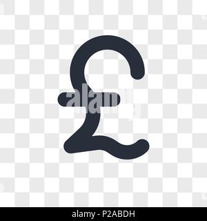 Liban l'icône vecteur devise isolé sur fond transparent, le Liban concept logo devise Illustration de Vecteur