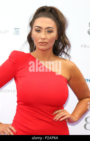 Lauren Goodger, Butterfly Ball 2018, Grosvenor House Hotel, Londres, Royaume-Uni, le 14 juin 2018, photo de Richard Goldschmidt : Riche de crédit Gold/Alamy Live News Banque D'Images