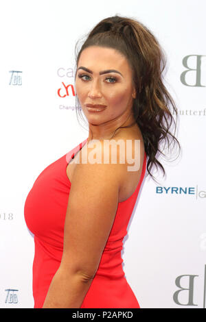 Lauren Goodger, Butterfly Ball 2018, Grosvenor House Hotel, Londres, Royaume-Uni, le 14 juin 2018, photo de Richard Goldschmidt : Riche de crédit Gold/Alamy Live News Banque D'Images