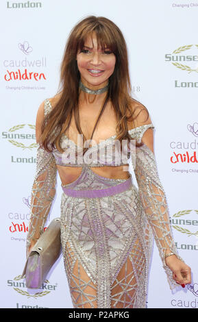 Lizzie Cundy, Butterfly Ball 2018, Grosvenor House Hotel, Londres, Royaume-Uni, le 14 juin 2018, photo de Richard Goldschmidt : Riche de crédit Gold/Alamy Live News Banque D'Images