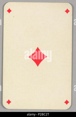 . Anglais : Carte à jouer, 1900 . 1900228 Carte à jouer, 1900 (CH) 18807583 Banque D'Images