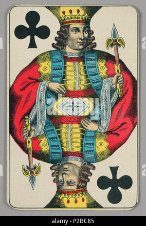 . Anglais : Carte à jouer, 1900 . 1900228 Carte à jouer, 1900 (CH) 18807639 Banque D'Images