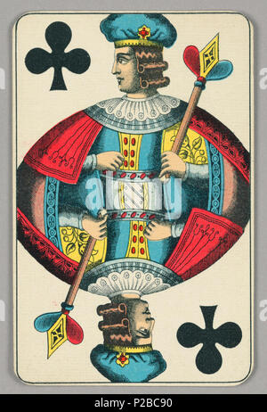 . Anglais : Carte à jouer, 1900 . 1900228 Carte à jouer, 1900 (CH) 18807635 Banque D'Images