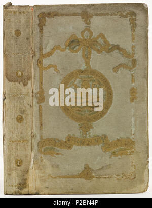 . Band van gebroken witte zijde . Nederlands : Inhoud : Zeelands chronyk-almanach, voor den Jaare 1782 ... [Gegraveerde cronijk-titel : 'almanach']. Te Middelburg, par Jan Dane, 1782. 16mo. . 1781 ; 28 Band van gebroken witte zijde-KONB12-1793G136 Banque D'Images