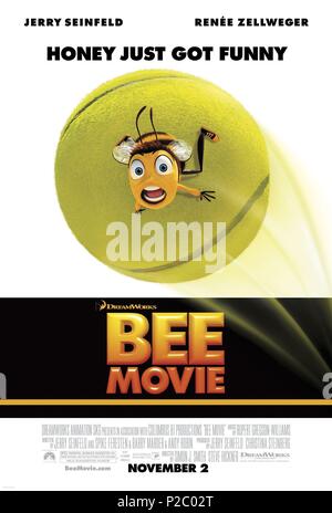 Titre original : Bee Movie. Titre en anglais : Bee Movie. Film Réalisateur : Andrew Adamson, Simon J. SMITH. Année : 2007. Credit : DREAMWORKS / Album Banque D'Images