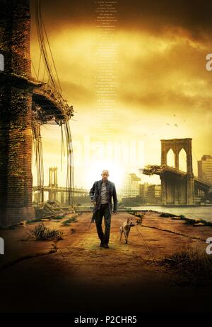 Titre original : I Am Legend. Titre en anglais : JE SUIS UNE LÉGENDE. Directeur de film : Francis Lawrence. Année : 2007. Stars : Will Smith. Credit : WARNER BROS. PICT./Village Roadshow. PICT/WEED ROAD Album // PICT Banque D'Images