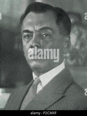 . Anglais : Manuel L. Quezon portrait . 17 juillet 2012, 18:38:36. Palais Malacañang 44 portrait de Quezon Banque D'Images