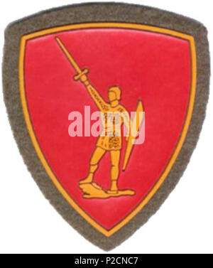 . Anglais : blason de l'armée italienne Mechanized Brigade Legnano . 28 mai 2013, 16:18:05. Bureau héraldique publique - Ministère de l'héraldique et de cérémonie le Président de la République de l'Italie 13 CoA mil ITA mec bde Legnano Banque D'Images