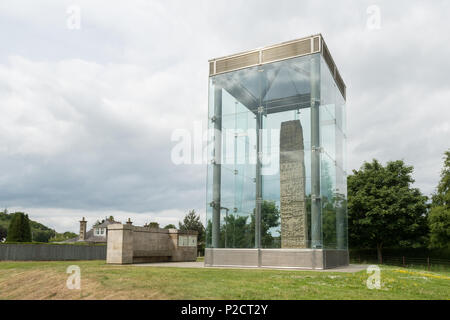 Sueno's Stone, Pierre Picte, Forres, Moray, Ecosse, Royaume-Uni Banque D'Images