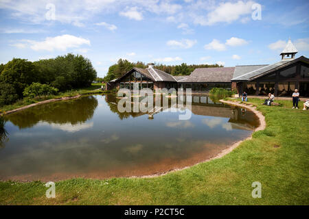 Canardière à Tebay services sur la M6 en Cumbria England UK Banque D'Images