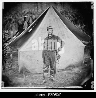 . Anglais : le colonel Ernest M.P. von Vegesack, 20e d'infanterie "New York United Turner Regiment' (capitaine dans l'armée suédoise) . 1 juin 1863. Inconnu 18 Ernst von Vegesack Banque D'Images