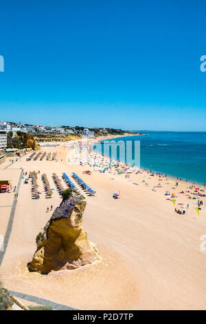 Plage, Praia dos Pescadores, Albufeira, Algarve, Portugal Banque D'Images