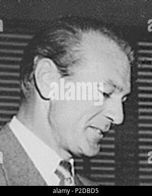 . Gary Cooper à Lake Success, New York, 04/03/1950 . 3 avril 1950. Franklin Delano Roosevelt 21 Gary Cooper Banque D'Images