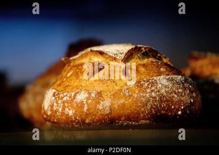 France, Manche, mer d'Iroise, Audierne, Ti Forn pain Boulangerie Banque D'Images