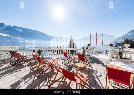 Grand hotel Zell am See, Autriche, Salzburger Land, Europe Banque D'Images