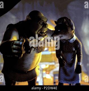 Titre original : Shrek. Titre en anglais : Shrek. Directeur de film : VICKY JENSON ; Andrew Adamson. Année : 2001. Credit : DREAMWORKS / Album Banque D'Images