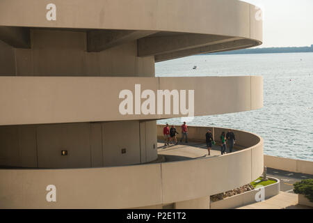 Wisconsin Madison Monona Terrace Banque D'Images