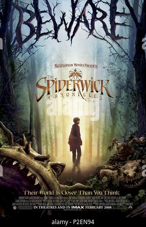 Film Original Titre : Les Chroniques de Spiderwick. Titre en anglais : Les Chroniques de Spiderwick. Directeur de film : MARK WATERS. Année : 2008. Credit : KENNEDY/MARSHALL COMPANY, l'/Nickelodeon Movies/SPIDERWICK / Album Banque D'Images