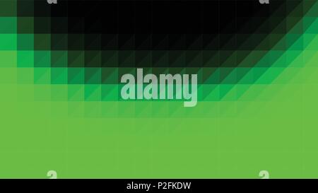 Vert Noir poly faible gradient vectoriel de texture. Illustration en couleurs, bien que polygonal d'un téléphone cellulaire, le matériel marketing, ou le site web de l'arrière-plan. Tous les po Illustration de Vecteur