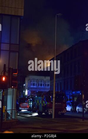 Glasgow, Ecosse, Royaume-Uni. 20Th Oct, 2018. L'École d'Art de Glasgow ou d'incendie 16 Juin 2018 Crédit : Andrew McKenna/Alamy Live News Banque D'Images