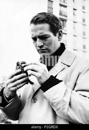 Film Original Titre : PARIS BLUES. Titre en anglais : PARIS BLUES. Film Directeur : MARTIN RITT. Année : 1961. Stars : Paul Newman. Credit : United Artists / Album Banque D'Images
