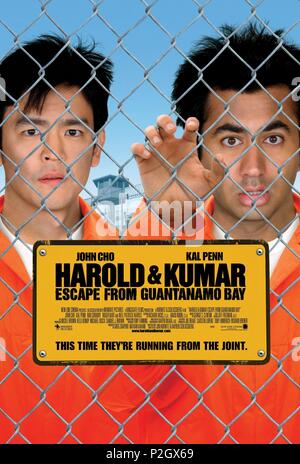 Titre original : HAROLD & Kumar Escape from Guantanamo Bay. Titre en anglais : HAROLD & Kumar Escape from Guantanamo Bay. Film Réalisateur : Jon Hurwitz, Hayden Schlossberg. Année : 2008. Credit : KINGSGATE Films/Photos/MANDAT New Line Cinema / Album Banque D'Images