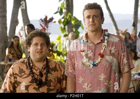 Titre original : Forgetting Sarah Marshall. Titre en anglais : Forgetting Sarah Marshall. Directeur de film : Nicholas Stoller. Année : 2008. Stars : Jonah Hill, Jason Segel. Credit : APATOW PRODUCTIONS / WILSON, GLEN / Album Banque D'Images