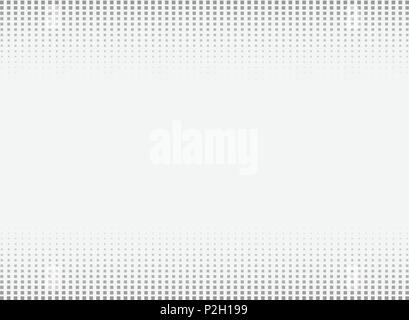 Texture halftone abstrait sur fond blanc. Pixel gris. Vector illustration Illustration de Vecteur