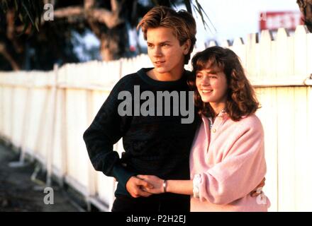 Description : Jul 10, 1988 ; Hollywood, CA, USA ; acteur RIVER PHOENIX stars comme Jeff Grant dans le drame thriller 'Little Nikita" réalisé par Richard Benjamin.. Titre original : LITTLE NIKITA. Titre en anglais : LITTLE NIKITA. Film Directeur : RICHARD BENJAMIN. Année : 1988. Stars : RIVER PHOENIX. Banque D'Images