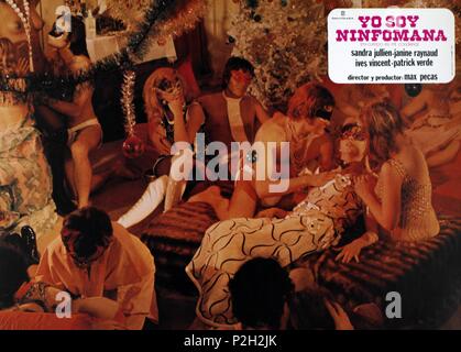 Titre original : JE SUIS UNE NYMPHOMANE. Titre en anglais : FORBIDDEN PASSIONS. Directeur du film : MAX PECAS. Année : 1971. Crédit : LES FILMS DU GRIFFON / Album Banque D'Images