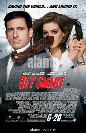 Titre original : GET SMART. Titre en anglais : GET SMART. Réalisateur : PETER SEGAL. Année : 2008. Credit : MAD CHANCE/MOSAIC MEDIA GROUP/ROAD REBEL/VILLAGE ROADSHOW P. / Album Banque D'Images