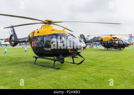 Airbus Helicopters Juno H135 H145 et T1 T1 Jupiter a design introduit à l'école de pilotage hélicoptère défense RAF Banque D'Images