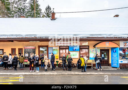Gare routière Banque D'Images