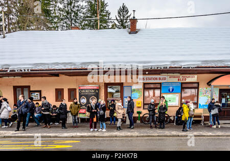 Gare routière Banque D'Images