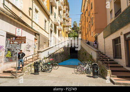 La Spezia, Italie - 28 avril : centre-ville de La Spezia, le 28 avril 2018 à La Spezia, Italie Banque D'Images